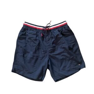 Tommy Hilfiger Men’s Navy Swim Trunks Shorts XL